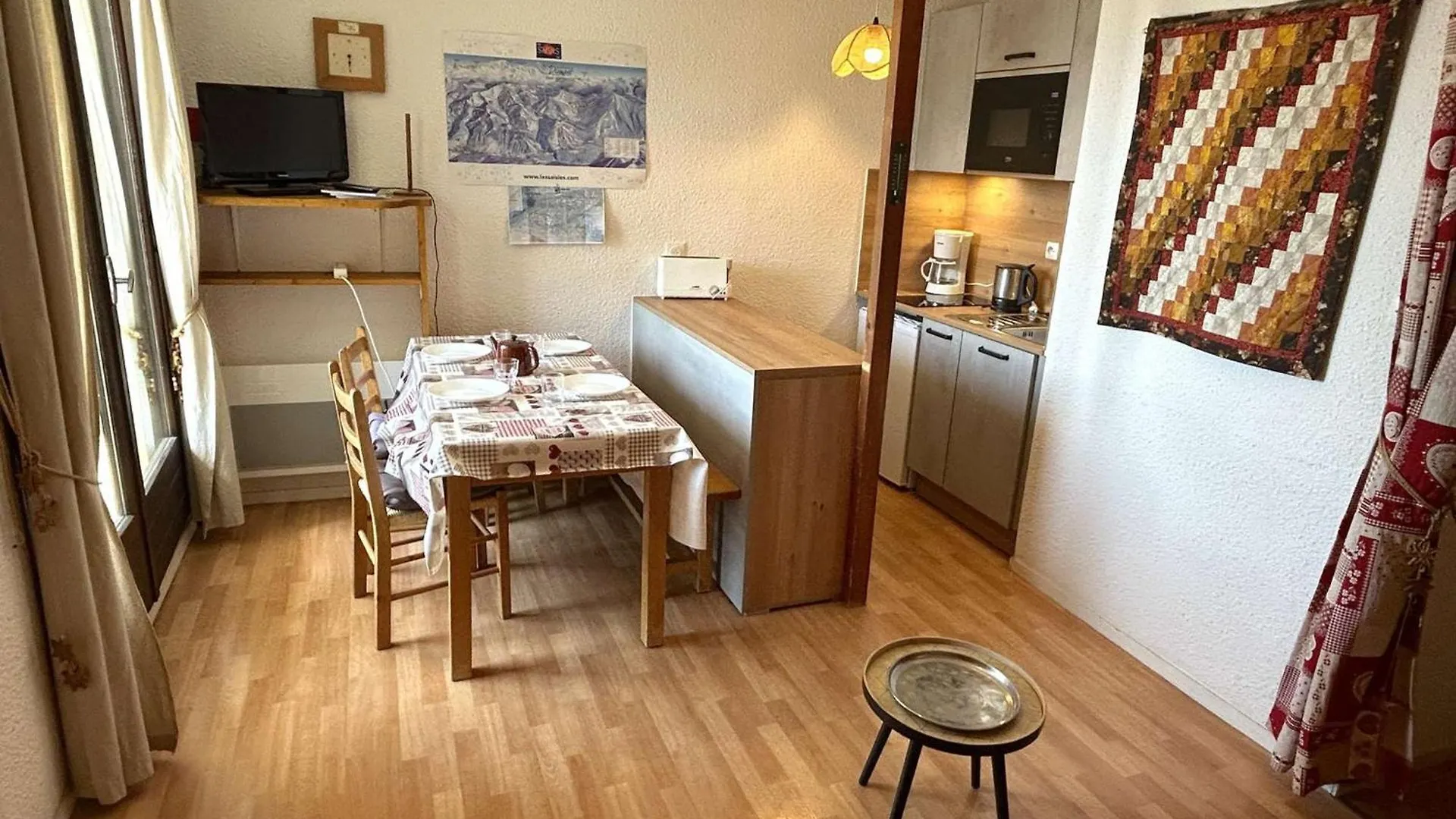 הוטלוס Studio Cabine Central Aux Saisies Avec Balcon - 4 Pers, 2 Etoiles - Fr-1-594-192